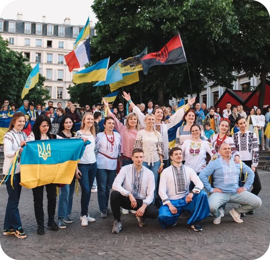 Global Ukraine people
